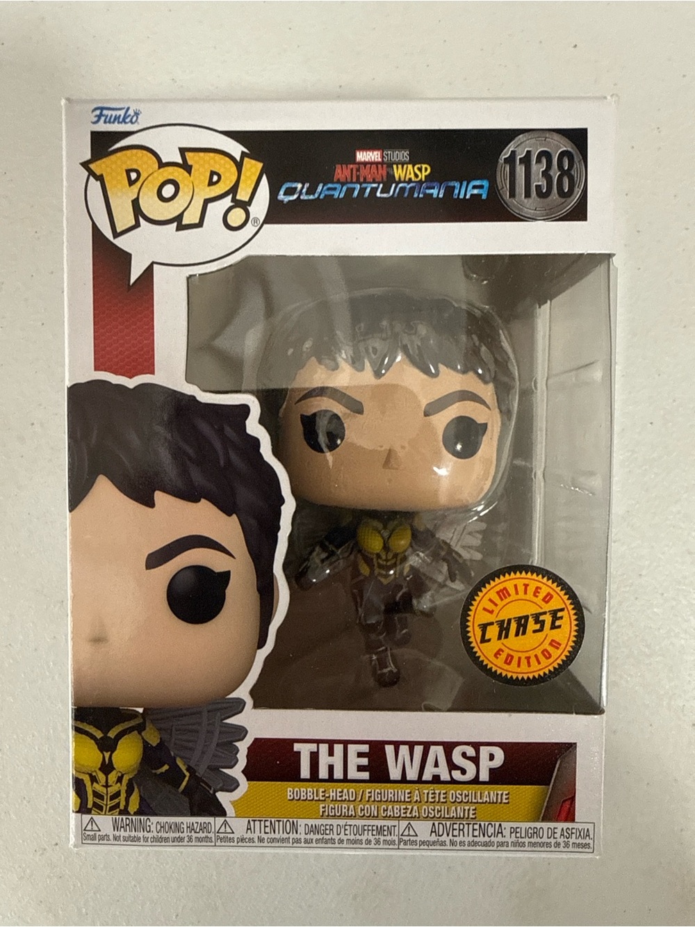 Funko Pop! Ant-Man and The Wasp Collectible Box - Yellow & Black Accents